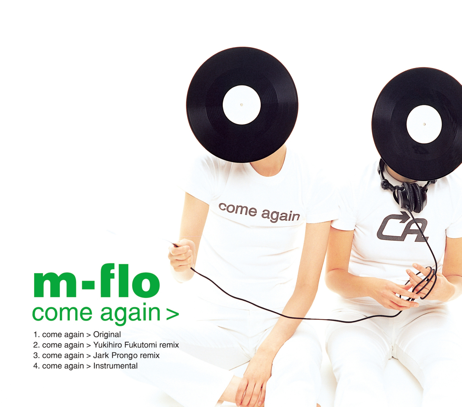 m-flo (エム-フロウ) 9thシングル『come again (カム・アゲイン)』(2001年1月17日発売) 高画質CDジャケット画像  (ジャケ写) | 高画質ジャケット画像.com